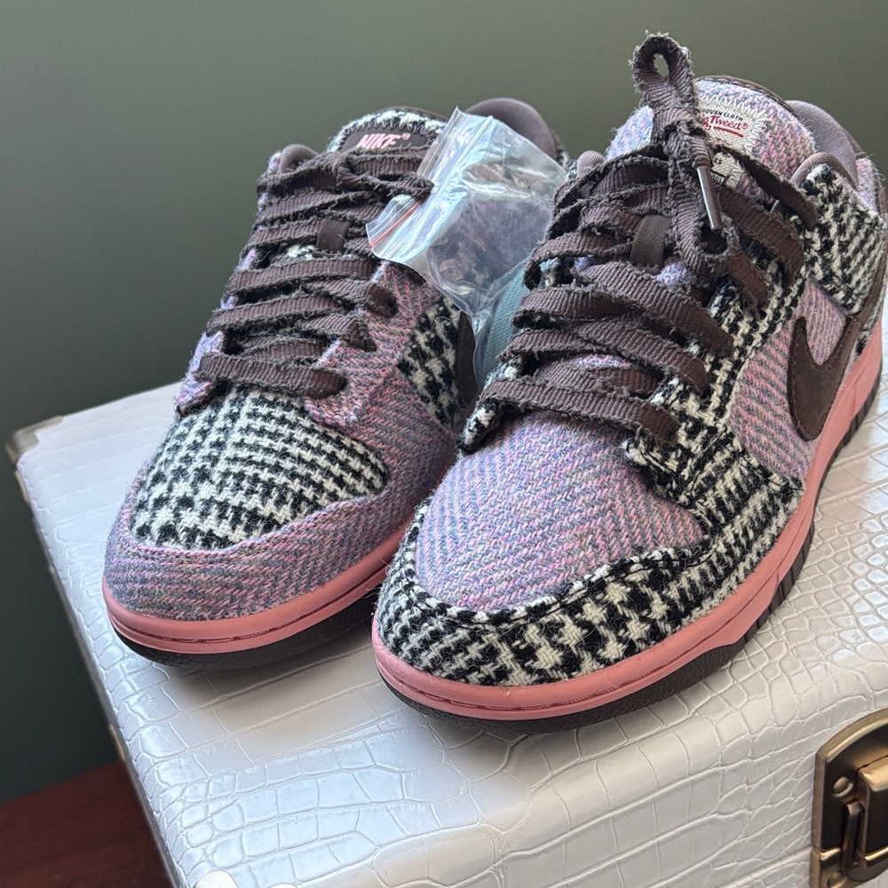 Nike Harris Tweed Dunks M7/ W8.5